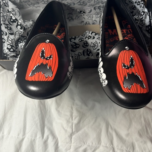Strange cvlt misfits line women’s size 11 Lydia Flats - Picture 5 of 10